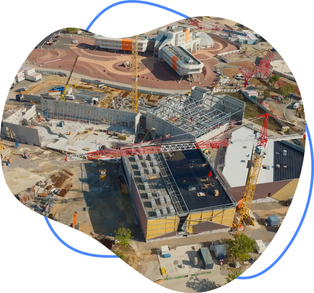 suivi de chantier par drone poitiers